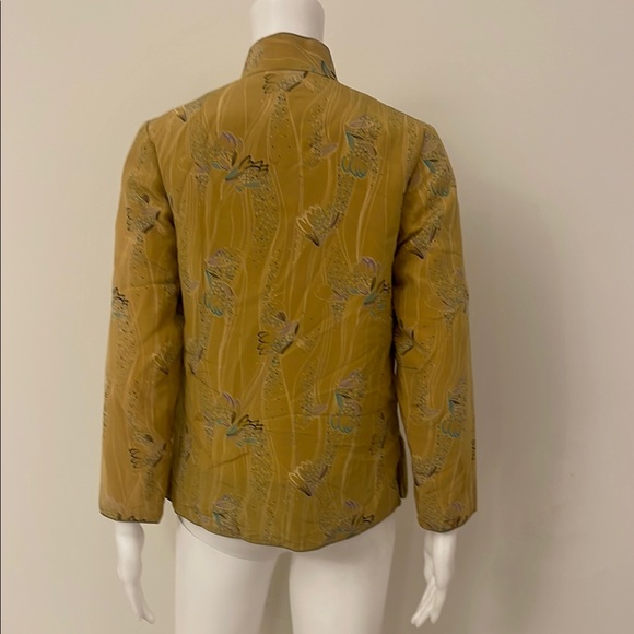 Vintage Gold Floral Jacket - Picture 5 of 12